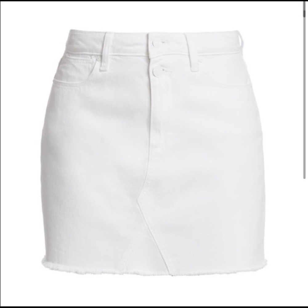 Paige denim mini skirt